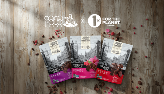 Coco Polo Bliss Joins 1% For The Planet: Chocolate That Gives Back