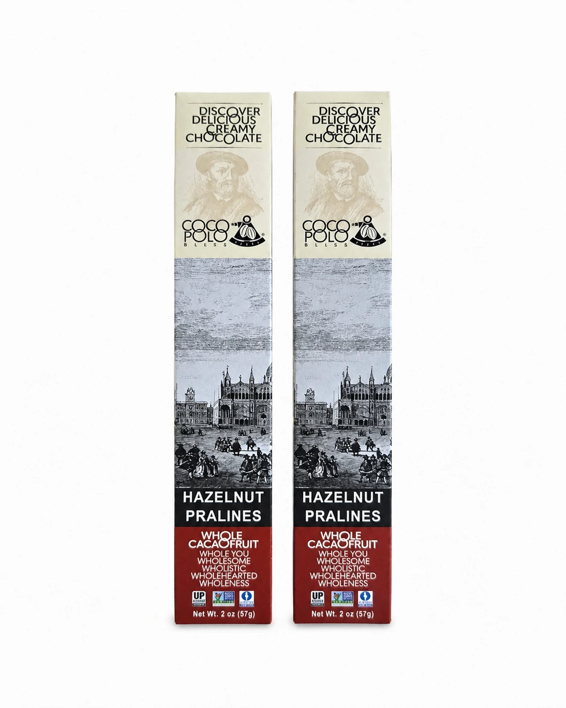 Premium Hazelnut Pralines 5 Pieces Per Box