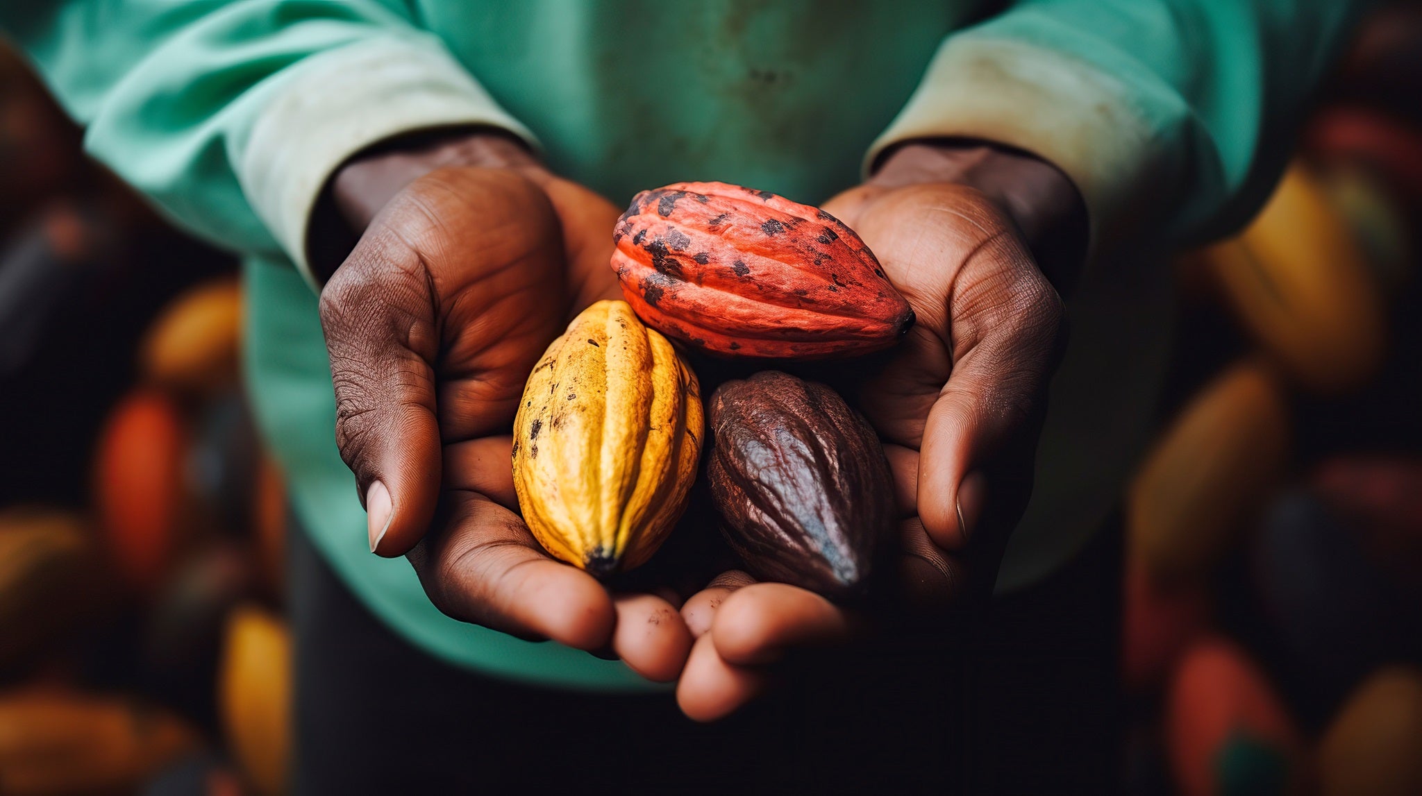 Sustainable chocolate using the whole cacao bean