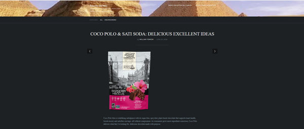 COCO POLO & SATI SODA: DELICIOUS EXCELLENT IDEAS